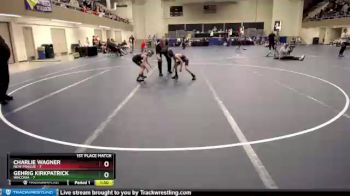 65 lbs Finals (2 Team) - Gehrig Kirkpatrick, Waconia vs Charlie Wagner, New Prague