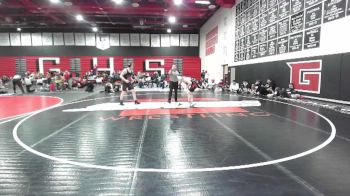 165 lbs Quarterfinals (16 Team) - Titus Dillow, American Falls vs Jace Curtis, Gooding High School