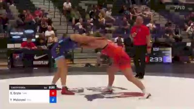 76 kg Consolation - Skylar Grote, BDRT/TMWC vs Yelena Makoyed, CARD/TMWC