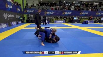 Faustine Marianne J. Dusautoir vs Bozena Dorota Kowalska 2025 European Jiu-Jitsu IBJJF Championship