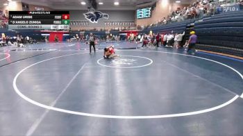 120 lbs Cons. Round 3 - D`Angelo Zuniga, El Paso Pebble Hills vs Adam Uribe, Frisco Centennial