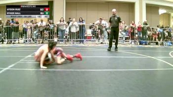 69 lbs Consi Of 16 #2 - Ayson Ruiz, Victory Wrestling-Central WA vs Ryker Nall, Inland Elite WC