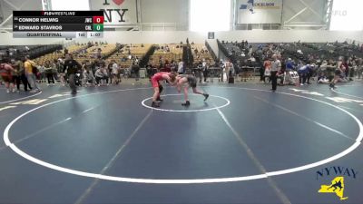 124 lbs Quarterfinal - Connor Helwig, Journeymen Wrestling Club vs Edward Stavros, Club Not Listed