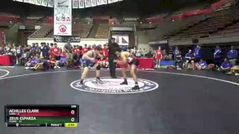 285 lbs Placement Matches (16 Team) - Achilles Clark, SJWA vs Zeus Esparza, MDWA