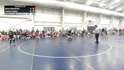 49 lbs Semis (4 Team) - Carter Gomez, Wyoming Gold vs Noah Rodriguez, Colorado Extreme