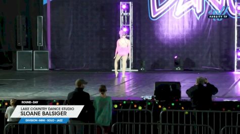 Lake Country Dance Studio - Sloane Balsiger [2025 Mini - Solo - Jazz Day] 2025 DanceFest Grand Nationals