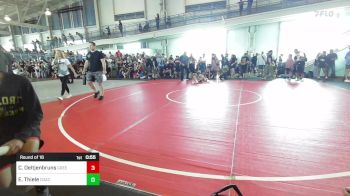 65 lbs Round Of 16 - Colton Oeltjenbruns, Green River Grapplers vs Evan Thiele, Coachella Valley WC