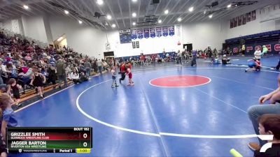 45-46 lbs Round 3 - Grizzlee Smith, Glenrock Wrestling Club vs Jagger Barton, Riverton USA Wrestling