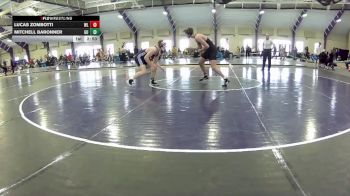 174 lbs Champ. Round 1 - Mitchell Baronner, Gannon Unattached vs Lucas Zombotti, West Liberty