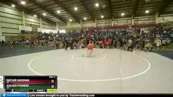 126 lbs Quarterfinal - Skyler Hickman, AZ vs Kolten Powers, WY