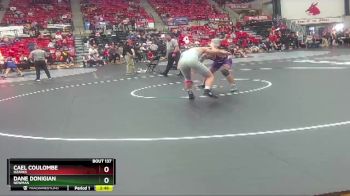 184 lbs Quarterfinal - Dane Donigian, Newman vs Cael Coulombe, Ozarks