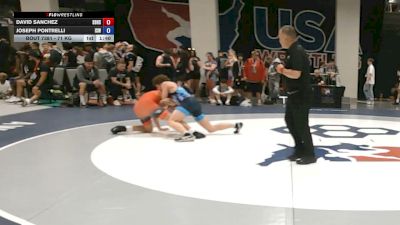 71 kg Cons. Sub-rd Of 32 - David Sanchez, South Bakersfield High School Wrestling vs Joseph Pontrelli, Izzy Style Wrestling
