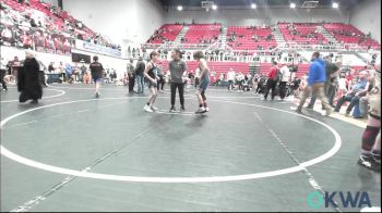 67 lbs Consi Of 8 #2 - Rydin Guerra, Newcastle Youth Wrestling vs Lukas Ruzicka, Standfast