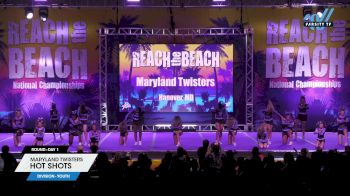 Maryland Twisters - Hot Shots [2024 L3 Youth Day 1] 2024 ACDA Reach the Beach Cheer Grand Nationals