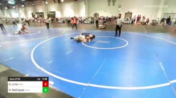 152 lbs Quarterfinal - Kydyn Lima, Dominator Wrestling vs Gabriel Rodriguez, Tvhs