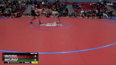 190 lbs Semifinal - Collin Velky, Prairie, Cedar Rapids vs Grant Helmle, Xavier, Cedar Rapids