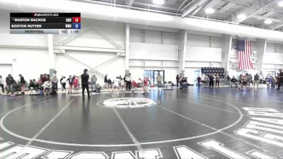 115 lbs Semifinal - Boston Backus, Champions Wrestling Club vs Boston Rutter, Wasatch Wrestling Club
