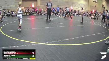 70 lbs Semis & 1st Wrestleback (8 Team) - Colton Reed, Backyard Brawlers vs Knox Stamp, Ares Black