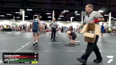 182 lbs Round 2 (4 Team) - Richard Esterly, Este Built Elite vs Liam Hassloch, Iron Horse Gray