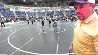 78 lbs 3rd Place - Carson Johnson, Fowler WC vs Miles Miramontes, Greeley Metro