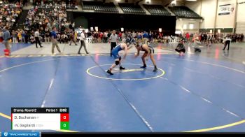 184 lbs Champ. Round 2 - Nico Gagliardi, Colorado School Of Mines vs Drake Buchanan, Air Force