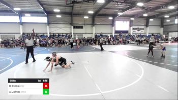 86 lbs Round Of 16 - Brett Innes, Desert Dogs WC vs Anthony James, Ganado WC