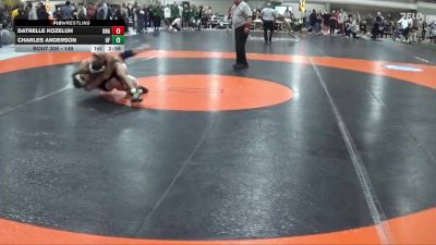 149 lbs Cons. Round 1 - Datrelle Kozeluh, Unattached vs Charles Anderson, UW Parkside