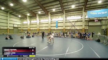 113 lbs Placement (16 Team) - Grady Roybal, Utah Gold vs Corbin Long, Montana 1