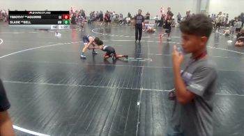 75 lbs Round 3 - Slade **Bell, Woodland Wrestling vs Timothy **Aguirre, Garage Kidz
