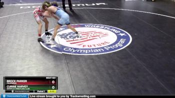 126 lbs Cons. Round 4 - Currie Harvey, Danville Wrestling Club vs Brock Parker, California