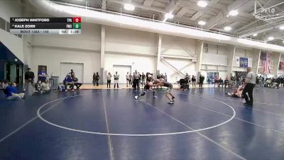 150 lbs Semifinal - Joseph Whitford, Team Pride Academy vs Kale Zorn, Fremont Wrestling Club