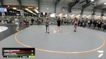 92 lbs Cons. Semi - Aaron Rodriguez, Rise Wrestling vs Shawn Coffel, NB Elite Wrestling Club