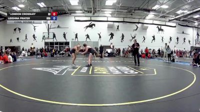 160B Cons. Round 2 - London Crossley, Rochester University vs Leighna Prater, Hiram College