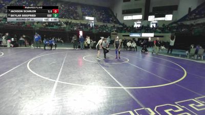 106 lbs Round Of 16 - Skylar Siegfried, Fort Dorchester vs Jackson Scanlon, TL Hanna