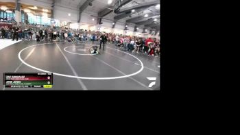 106 lbs Champ. Round 2 - Zac Gonzalez, Dead Shot Wrestling Club vs Amir Jones, Sentinels Wrestling Academy