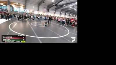 106 lbs Champ. Round 2 - Zac Gonzalez, Dead Shot Wrestling Club vs Amir Jones, Sentinels Wrestling Academy