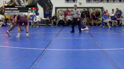 233-255 lbs Round 3 - Jaime Sanchez, Williamsburg vs Beckett Curran, Mount Vernon