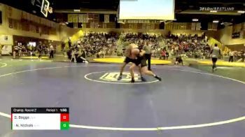 160 lbs Champ. Round 2 - Nathan Nichols, Aliso Niguel vs George Boggs, Valley View Hs