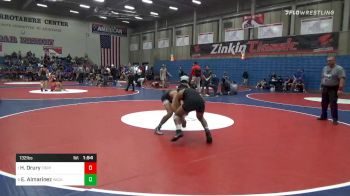 132 lbs Quarterfinal - Haiden Drury, Toppenish vs Eric Almarinez, Vacaville