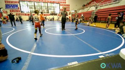 55 lbs 2nd Place - Uriah Guebara, Maize Wrestling Club vs Wyatt Goodson, NORTH DESOTO WRESTLING ACADEMY