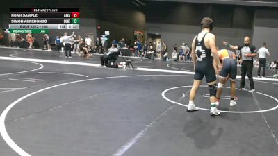 165 lbs Cons. Round 5 - Noah Sample, Baker (Kan.) vs Simon Arredondo, Concordia (Neb.)