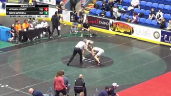 192 lbs Semifinal - Keegan Hewitt, Tyrone vs Rhys Mitchell, State College