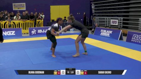 Sarah Galvao vs Injana Goodman 2025 Pan IBJJF Jiu-Jitsu No-Gi Championship
