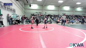 52 lbs Rr Rnd 3 - Ryder Kellett, Greenwood Wrestling Academy vs Evan Waltermire, Roland Youth League Wrestling
