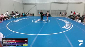 144 lbs Round 1 (8 Team) - Nya Jolley, Utah vs Tykala Pruitt, South Carolina