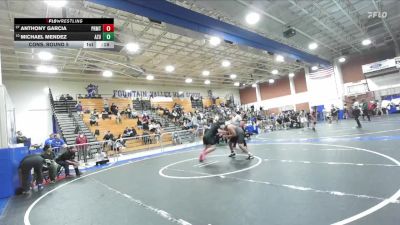 215 lbs Cons. Round 5 - Anthony Garcia, Paramount vs Michael Mendez, Azusa