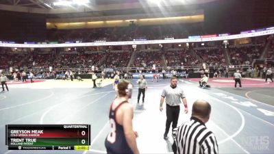 II-190 lbs Quarterfinal - Trent True, Holland Patent vs Greyson Meak, Cold Spring Harbor