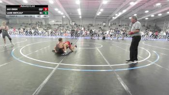 132 lbs Rr Rnd 3 - Jax Engh, Culpepper Legends vs Lane Metcalf, Hillbilly Hammers