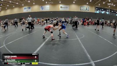 76 lbs Round 1 (6 Team) - JJ Sullivan, Mat Assassins Black vs Hayes Daniel, Cali Red