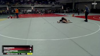 105 lbs Semis (4 Team) - Chase Hoffmann, Pine Island vs Evan Boesch, Centennial